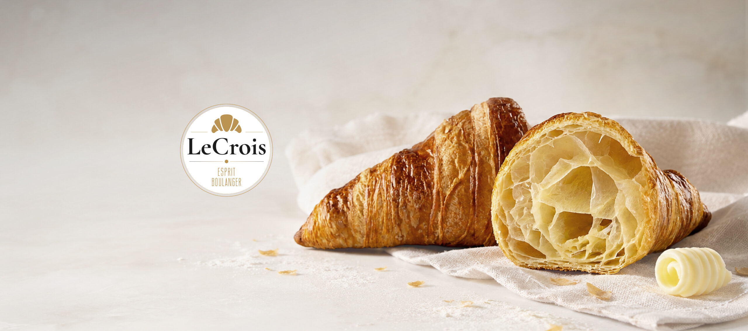 Nuevo Croissant LeCrois Nuestro croissant más exclusivo. Haz tu pedido